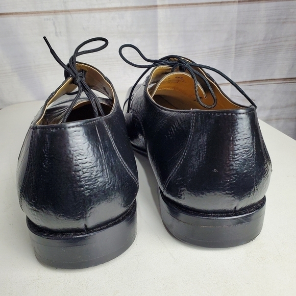 Liberty LS-898 Derby Style Black Leather Lace Up Dress Shoes Size 13 main image 8